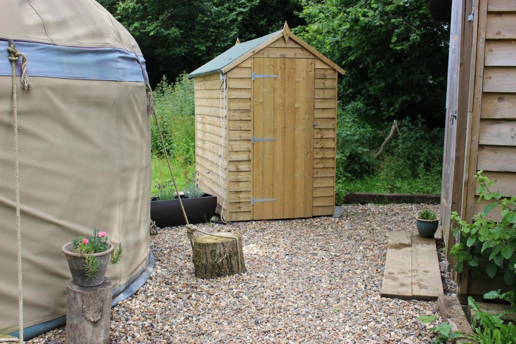 Luxury tent The Yurt At Worcesters Farm Canterbury