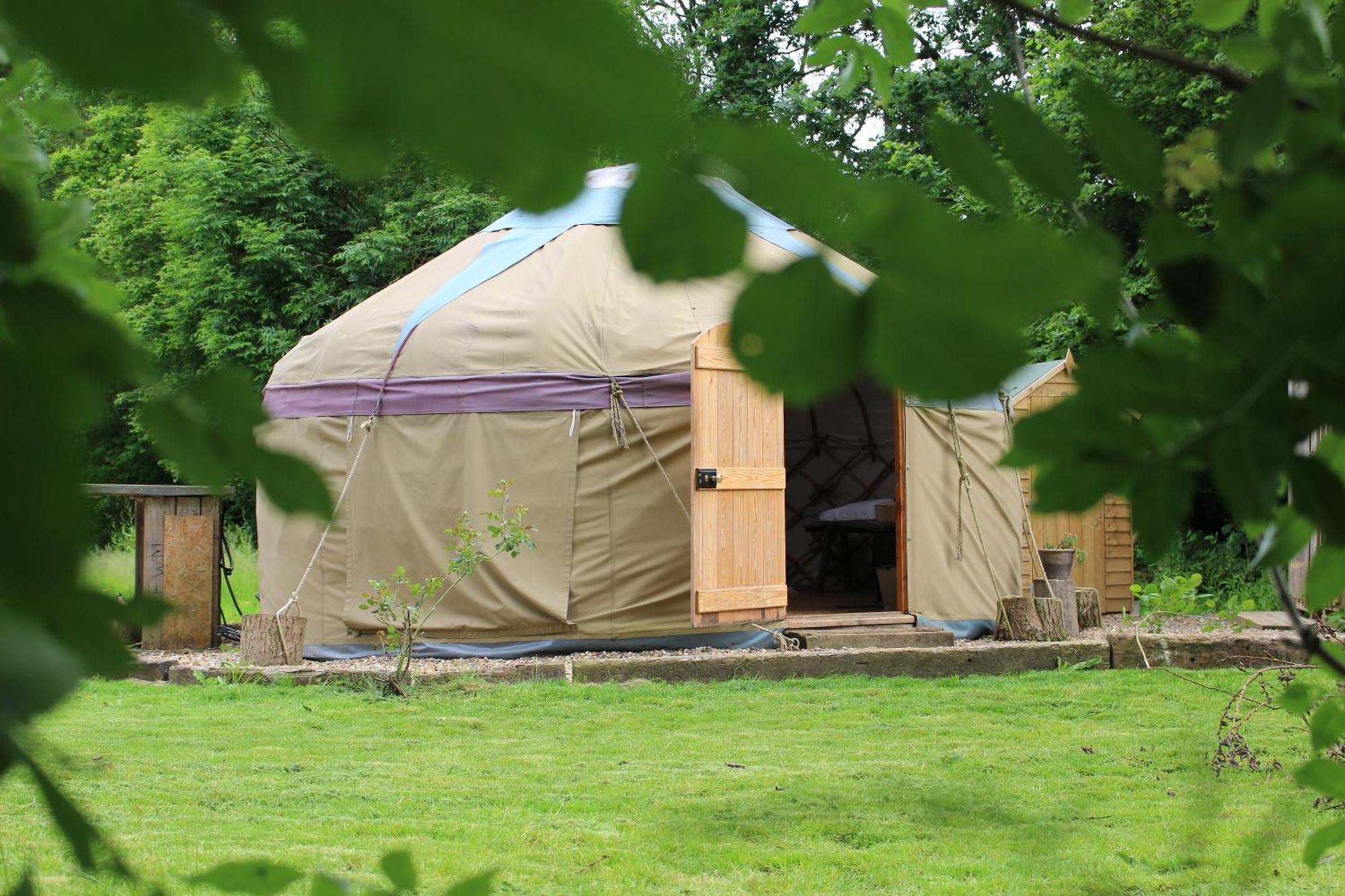 Luxury tent The Yurt At Worcesters Farm